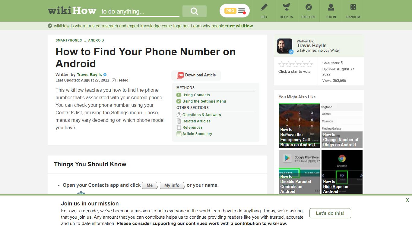 How to Find Your Phone Number on Android: 8 Steps (with Pictures) - wikiHow